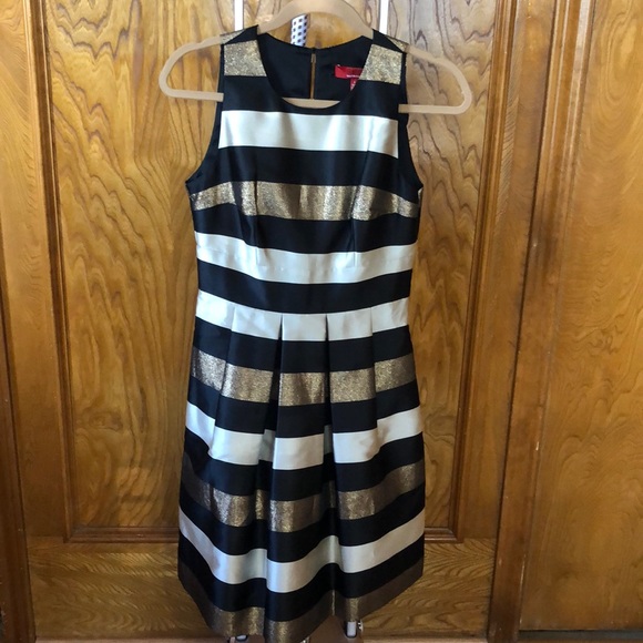 NWT Saks Fifth Avenue Sleeveless Aline Dress 2 - Picture 1 of 6